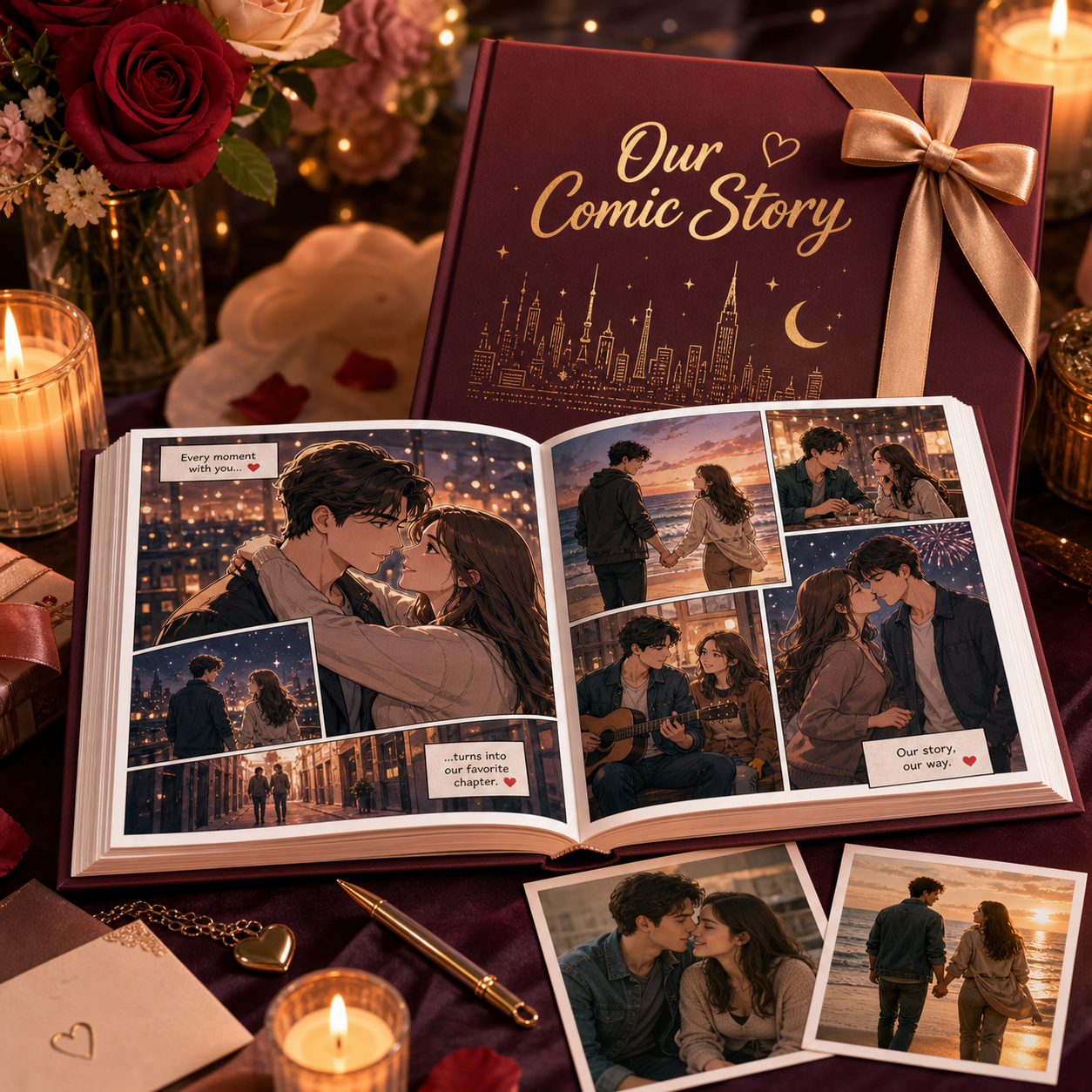 Couple AI Comic Book product image
