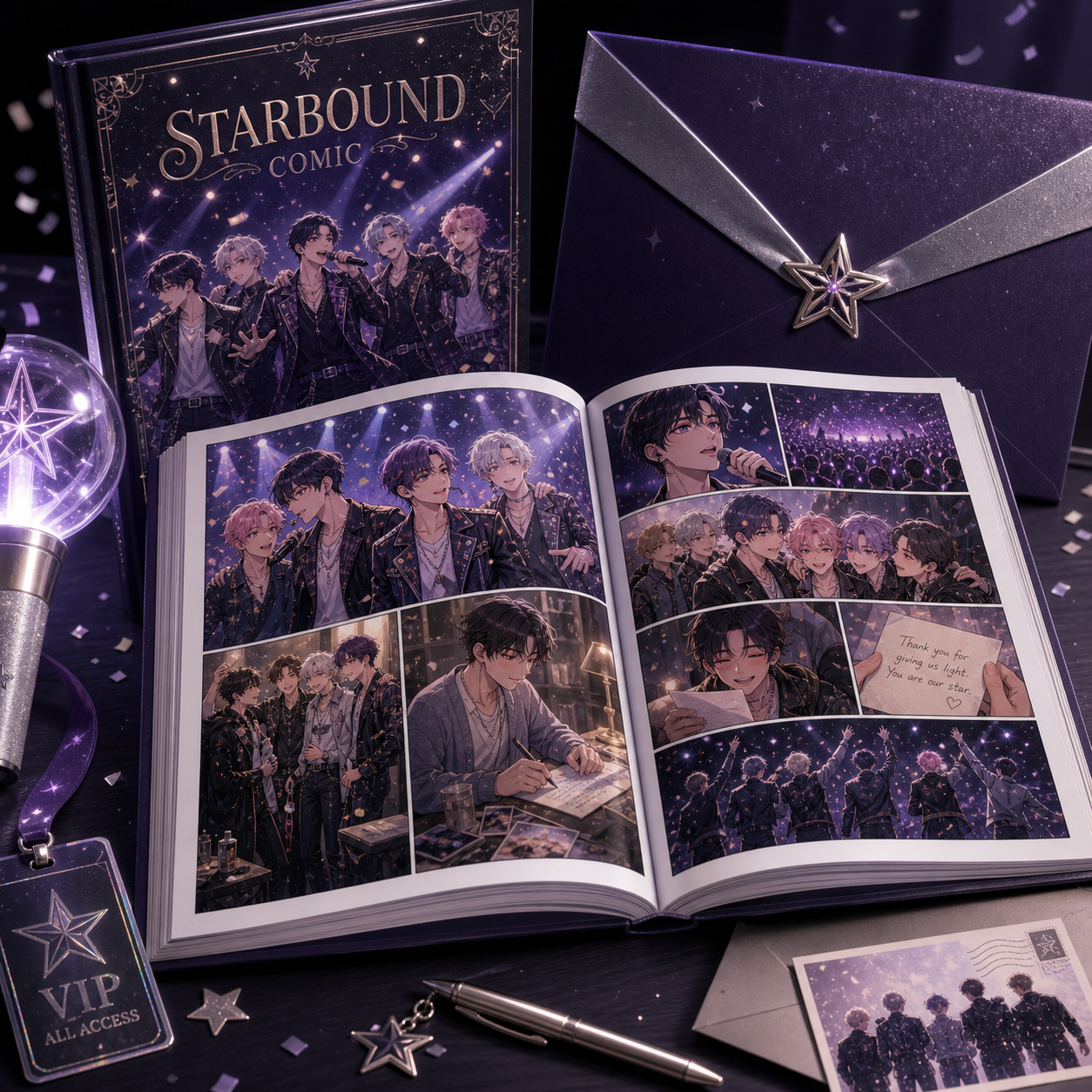 Idol AI Comic Book product image