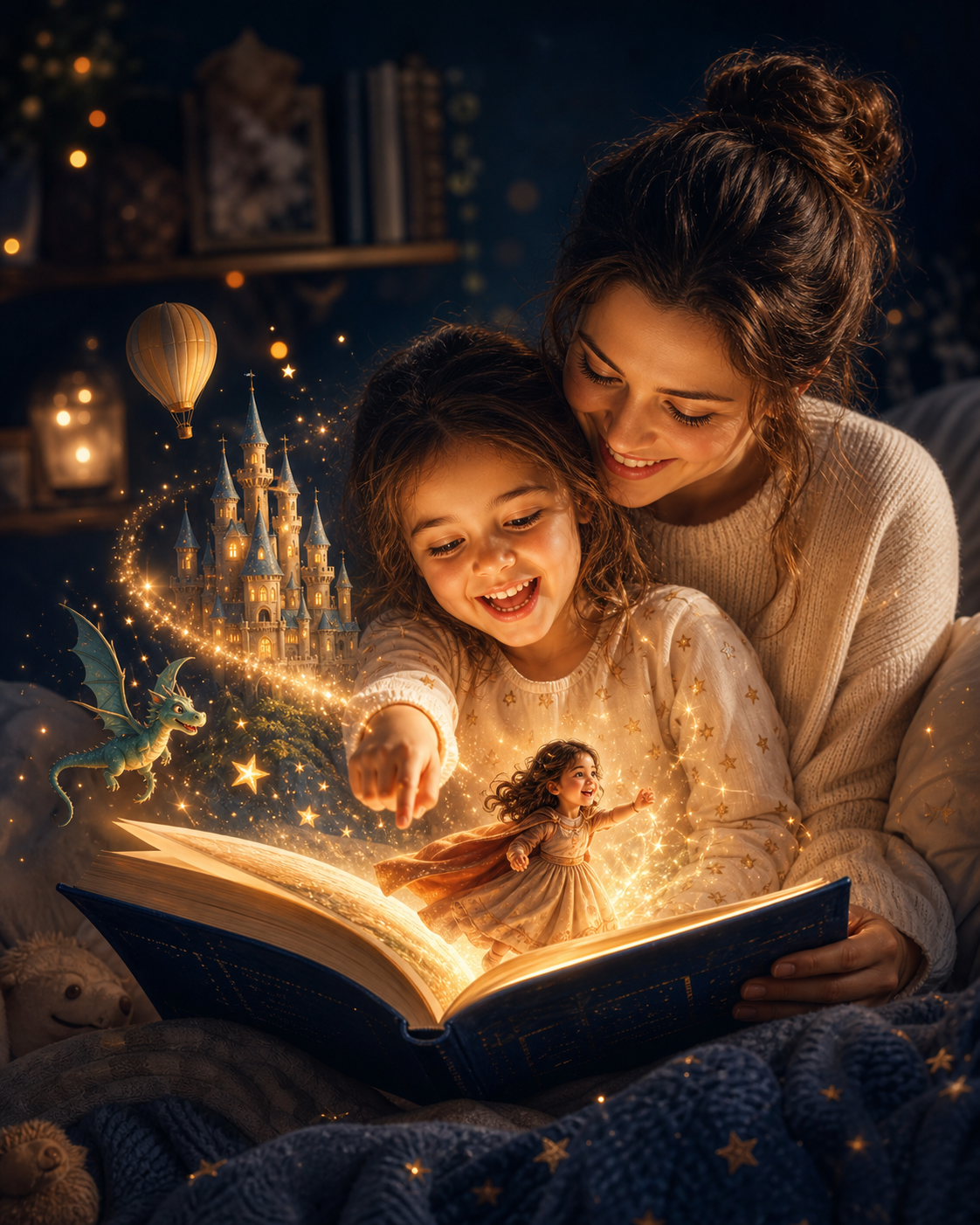 OwnTale homepage image owntale-testimonial-magical-reading-v2.png