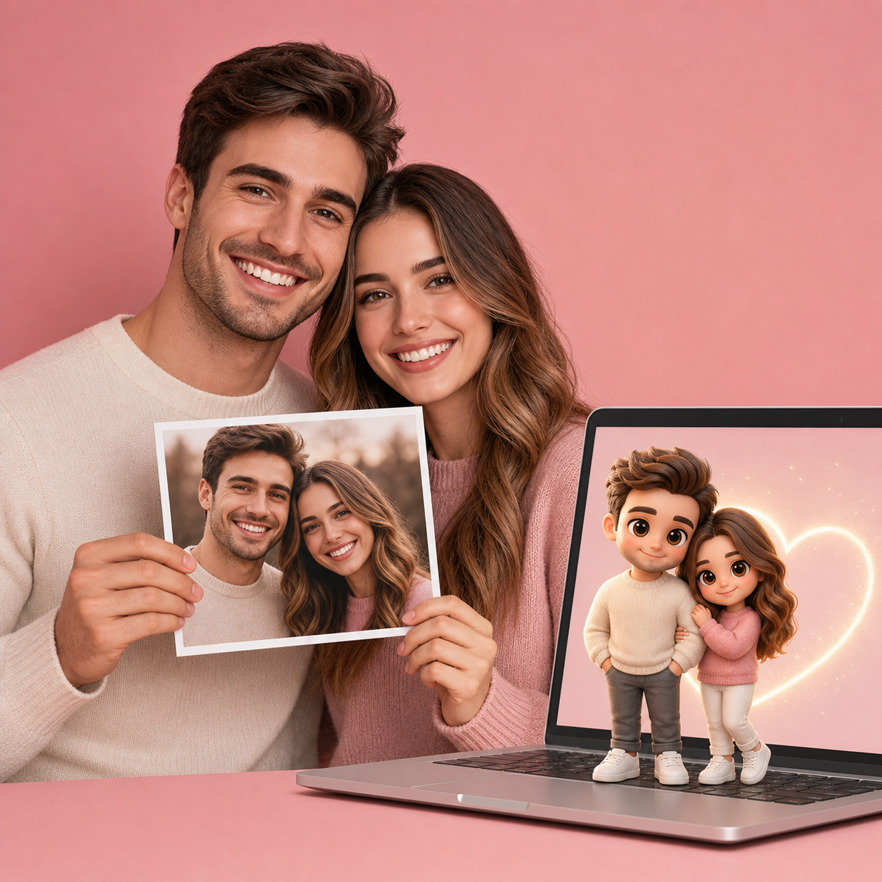 SpriteMate Couple Desktop Companion stylized mode product image